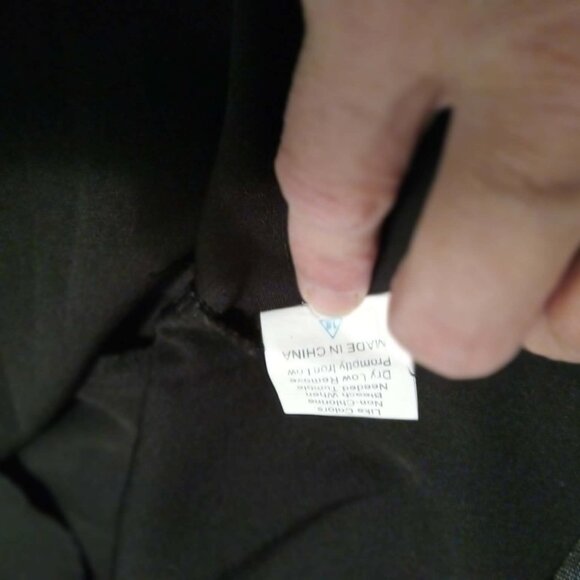 Black pleated mini skirt with ribbons - Picture 7 of 9